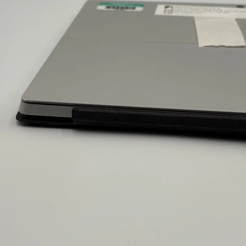 Microsoft Silver Tablet-Laptop with Black Detachable Keyboard